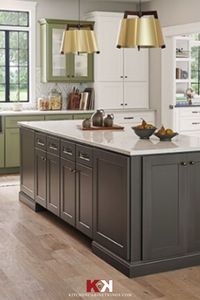 Painted White Cabinet Interior | Finished Color Matching Cabinet Sides