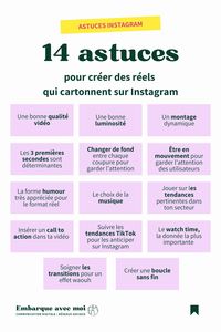 Tu rêves de percer sur Instagram ? Ce guide te montre comment créer des réels dynamiques et engageants pour attirer les bons abonnés. Apprends à te filmer sans stress et à captiver ton audience avec un montage pro et de la créativité ! #AstucesInstagram #CréationDeRéels #SocialMediaTips