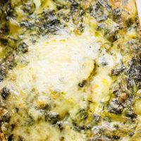 Creamed Spinach and Potato Casserole