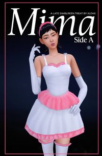 I made mima's CHAM performance dress from perfect blue. it's not 100% but i think this is pretty decent! free download!