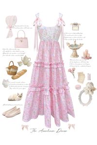 The Anneliese Dress with soft, dreamy florals evokes the tranquility of a dewy meadow, and the vibrancy of a rose garden in full bloom. Crafted from pure cotton fabric, the Anneliese Dress features a corseted bodice with a scoop neckline and a lace-up back, providing the perfect fit. Darling ruffles adorned the flowing tiered skirt which falls softly to the floor. The delicate rippled texture of the fabric provides a finishing touch to this delicate piece. 100% Pure Cotton Corseted bodice with boning Hand set silver grommets Tiered skirt adorned with ruffles Hidden in-seam side zip closure Fully lined with cotton Floor length: 100-105 cm from waist Inches (in) Size Bust Waist Hip XS 31" 23" 33" S 33" 25" 35" M 35" 27" 37" L 37" 29" 39" XL 39" 31" 41" Centimeters (cm) Size Bust Waist Hip XS