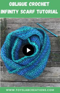 In this easy crochet tutorial, you will learn how to crochet a comfortable and beautiful crochet infinity scarf that is also very warm. This crochet scarf is very easy to make