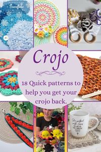 Yes - we have all lost our crochet mojo.  Here are some suggestions and quick crochet patterns to help you get your crojo back.