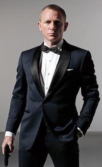 Dark blue bond #tux #tuxedo #menswear