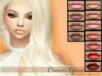 Hello all :) i'm back with new soft gloss for you ^,^! Found in TSR Category 'Sims 4 Female Lipstick'