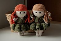 KNITTED STORY BEARS: Amigurumi doll FREE CROCHET PATTERN