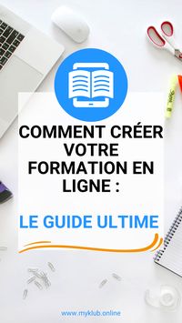 Plongez dans l'univers de la formation en ligne avec MyKlub ! Que vous soyez expert ou entrepreneur, découvrez comment structurer, organiser et vendre votre cours en ligne. De la thématique à la mise en vente, MyKlub vous guide pas à pas. Essayez-le gratuitement pendant 21 jours !