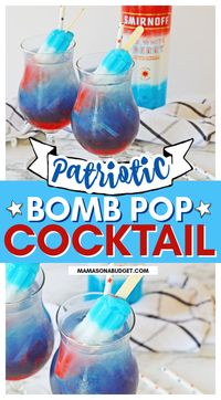 Bomb Pop Cocktail