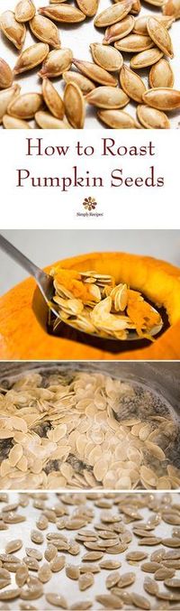 This is the best way I've found to roast pumpkin seeds, so the salt penetrates all the way to the inside seed. Roasted pumpkin seeds are the perfect fall snack—easy, crunchy, and irresistible! On SimplyRecipes.com