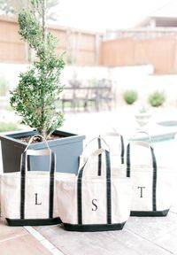 Bridesmaid Gift Personalized Gift Beach Bag Monogrammed - Etsy