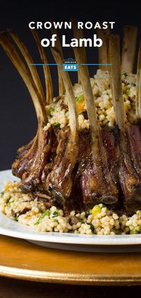 The reverse-sear method produces a crown roast of lamb that's evenly cooked and a showstopping centerpiece for a holiday meal. #Lamb #Easter #SeriousEats