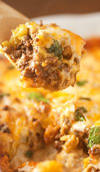 Bubble Up Enchilada Bake