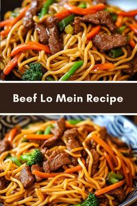 Beef Lo Mein Recipe