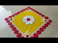 Diwali special rangoli design 2019 - YouTube