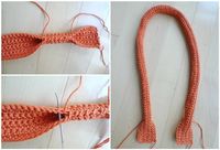 How to Crochet Purse Handles