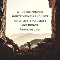 Proverbs 21:21