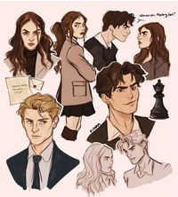 #inheritancegamesseries #books #fanart #greyson #jameson #hawthorne