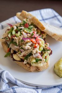 Recipe: Italian Chicken Salad Sandwiches | Kitchn