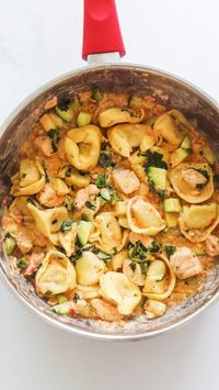 Creamy Salmon Tortellini (20 Minutes) - Homemade Mastery