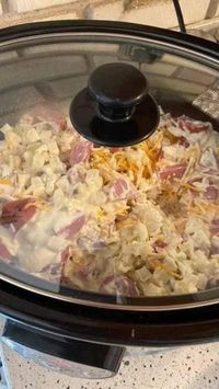  

Super easy. It’s a dump meal. The total cost is about $10 or less… feeds a lot.
 • 1 32 oz bag of hashbrowns frozen. kielbasa diced up
 • small onion diced up
 • 2 cups of cheddar
 • 1/2 cup of sour cream
 • 1/2 cup of milk
 • 1 10oz can of cream of mushroom or chicken soup

Put meat, hash brown, onion and cheese in a greased slow cooker.. then mix soup, milk, and sour cream together… I add things like salt and pepper, minced garlic, and onion powder to the mixture if you want. then pour over kielbasa etc. then sprinkle about 1/2 cup more cheese on top. Cook on low for 6 hours or high for about 3-4 hours. Serve with salad, or roasted veggies for a complete meal. If you feeling super fatty, then serve with Texas garlic toast.

