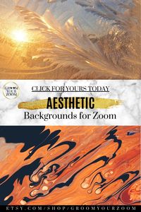 Looking for beautiful backgrounds and wallpapers to whisk you away from the stress of everyday life? Click to get these unique and lovely aesthetic backgrounds. #zoombackground #aestheticwallpaper #creativity #goldart