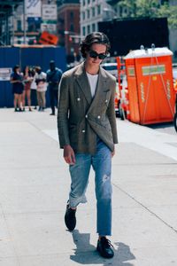 The Best-Dressed Men From New York Fashion Week | GQ