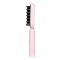 Mane Pass is the ultimate solution to achieve smooth, frizz-free strands, regardless of hair type. This thermal brush boasts elongated, ceramic-coated bristles that easily straighten even the thickest and curliest of hair. With its negative ion function, not only does it boost shine, but it also delivers a sleek and frizz-free look. The adjustable temperature controls give you the flexibility to customize your hairstyles to your liking, making it the perfect tool for all your hair straightening