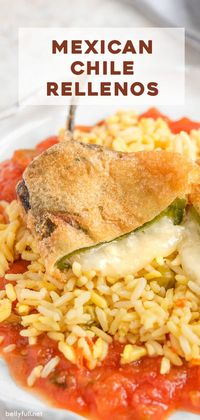 Chile Rellenos (step by step guide video) - Belly Full