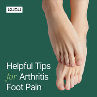 Every pair of KURUs comes with patented technology designed to cushion your heel, as well as ample arch support and a roomy toe box. Reducing stress and impact on your feet can help reduce pain and swelling in those joints, as well as in others like your knees and hips.

Get the support you deserve with KURU.