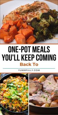 Simplify your cooking routine with these One-Pot Meals, where a single pot transforms basic ingredients into full meat. From hearty stews to flavorful pasta dishes, these recipes not only minimize cleanup but also maximize flavor. No more messy kitchen or lengthy recipes for you!