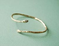 golden protective hand bangle