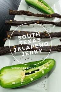 South Texans love their Jalapenos, and this jerky will satisfy that craving! If you like spicy jerky with the zing of a fantastic flavored pepper, this is the jerky for you. #jalapeno #jerky #texas #jerkyrecipe #homemadejerky