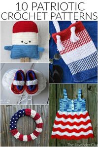 10 Patriotic Crochet Patterns | Hooked on Homemade Happiness