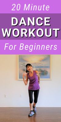 Beginner Dance Workout - 20 Minutes - Fitness With Cindy