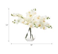 Orchid Phalaenopsis, Drop In, Faux, 12" | NDI