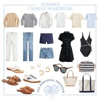 Classic Style Summer Capsule Wardrobe - The Perennial Prepster