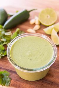 This is one of my "I want to put it on everything sauces" and it's based off a wildly popular green sauce recipe from a Peruvian restaurant in NYC. It only takes 5-10 minutes to make, and is perfect with so many dishes! via @fifteenspatulas