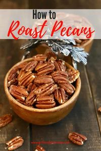 Roasted or toasted pecans are one of the easiest, healthiest, and quickest snacks or appetizers to make. Roasting or toasting pecans in the oven bring out their natural oils and intensify their rich, irresistible, nutty flavor. Salted roasted pecans are ridiculously addictive and make a terrific homemade gift for the foodies in your life. #roastedpecans, #toastedpecans, #bakedpecans