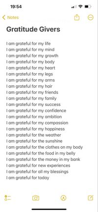 Gratitude Givers 20+ Things to be Grateful For #affirmations #affirmationsoftheday #affirmationswork #affirmationsdaily