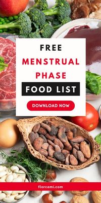 Discover the best menstrual phase foods to eat with our comprehensive menstrual phase food list. Explore meal ideas and a detailed menstrual phase meal plan designed for effective cycle syncing. Learn what to include in your menstrual phase meals to reduce discomfort and optimize nutrition during this crucial phase.