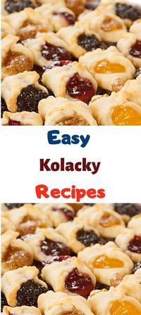 Easy Kolacky - Yummy Recipes