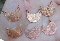 Copper Earring Partsunique shape1 pair by lisasummers642008