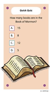 Book of Mormon: Activities & Games - Teaching Children the Gospel