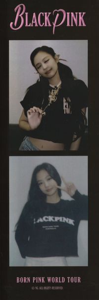 BLACKPINK - 'BORN PINK' WORLD TOUR - PHOTOCARD 💖