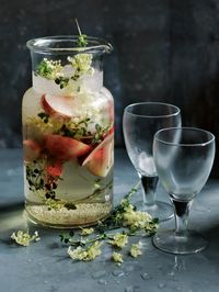 White Peach And Elderflower Cooler | Donna Hay