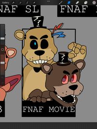 No bg or rendering, will add soon #fnaf #fivenightsatfreddys #fnafmovie #fnafmoviefanart #fivenightsatfreddysmovie