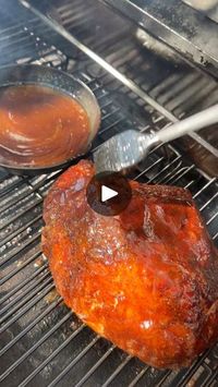 1M views · 8.5K reactions | You HAVE to try this Maple BBQ Glazed Ham! #ham #thanksgivingdinner #hamglaze #texasbbq | Married to BBQ