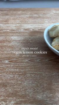 FOR THE FULL RECIPE 🔗 CLICK THE LINK IN MY BIO and please lmk what you think xoxo #lemoncookies #vegancookies #veganbaking #glutenfreebaking #glutenfreecookies #easyrecipes #veganglutenfree #lemon