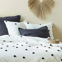 Pilo Tufted Spot 100% Cotton Duvet Cover LA REDOUTE INTERIEURS - Bed Linen