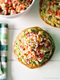 Ceviche de Surimi (Crab Ceviche) ~ This refreshing crab ceviche with lots of fresh veggies, including cucumber and carrot, is perfect for Lent Fridays or a light warm-weather meal.